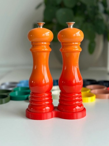 Creuset salt pepper stand - creuset,
