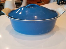 Vintage Le Creuset  blue 26 cm
