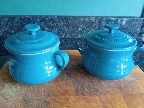 Creuset blue mini casserole - creuset,
