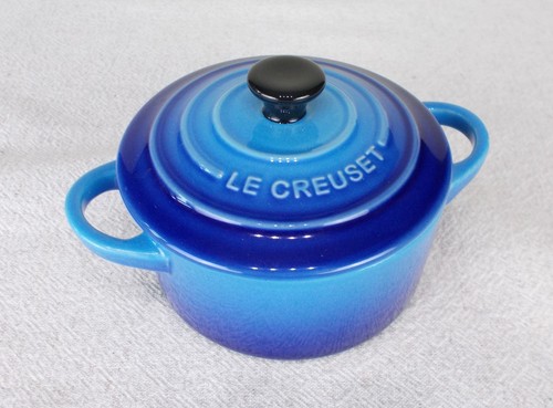 Creuset mini cocotte azure - creuset,