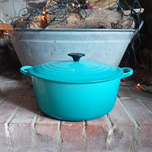 Creuset cast iron round - le,