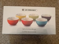 Le Creuset Set of 6 Rice Bowls