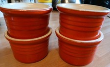 Four Le Creuset Volcanic