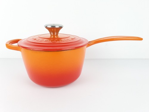 Creuset cast iron saucepan - le,